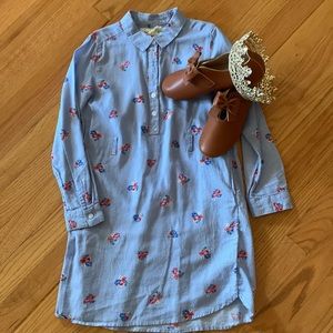 Long Sleeve Dress with missing belt